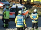 Sonntag, 25. März 2012: Verkehrsunfall, Zug kollidierte mit Pkw
